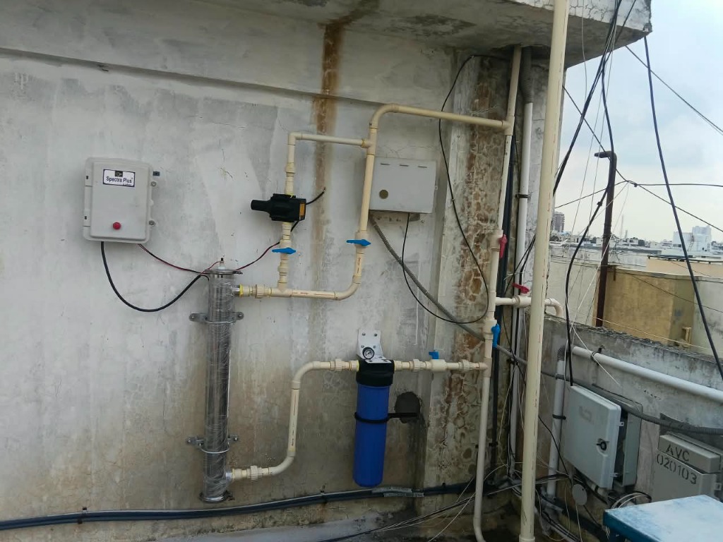 Spectra Plus Automated Rooftop Scale Remover Installation with Electronic Flow Controller