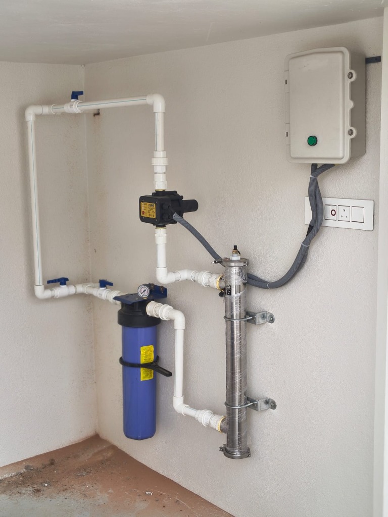 Spectra Plus Indoor Villa Pump Room Water Softening System
